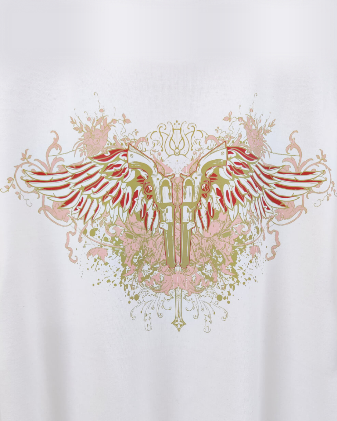 Gun wings Front close