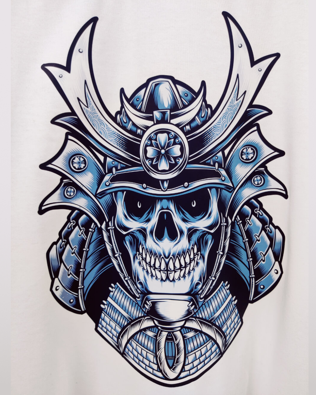 Skull samurai front close